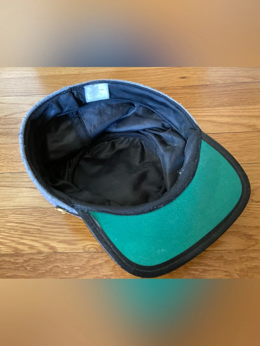 Boy’s gray Confederate cap